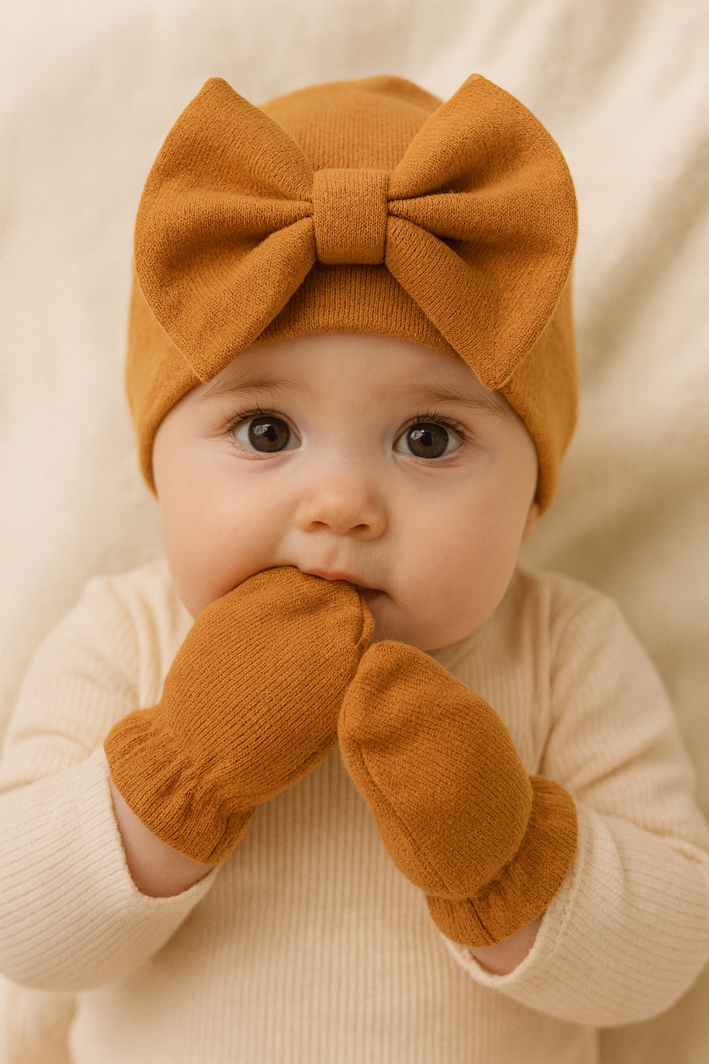 4 Sets Sara Headbands and Gloves