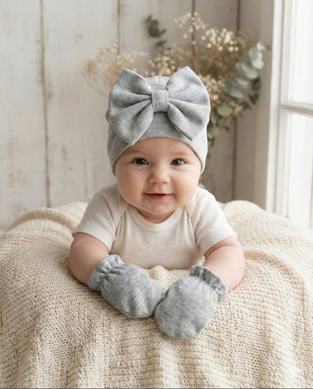 4 Sets Sara Headbands and Gloves