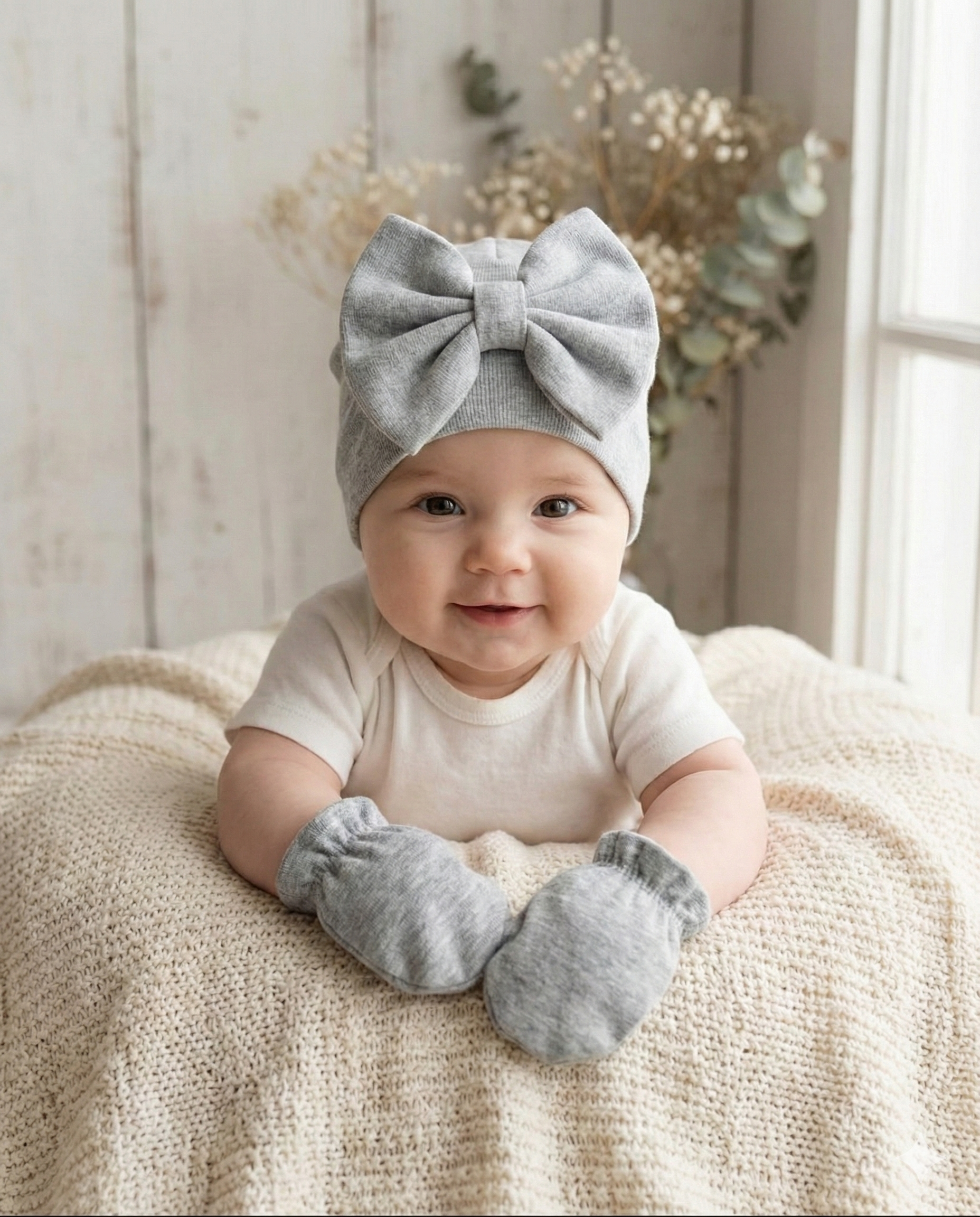4 Sets Sara Headbands and Gloves